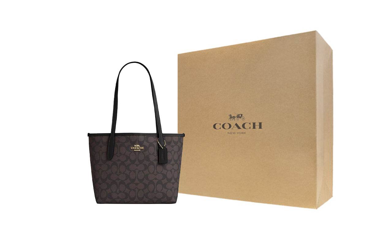 Сумка женская Coach City 23 Classic Old Flower Metal - Boxette Shop
